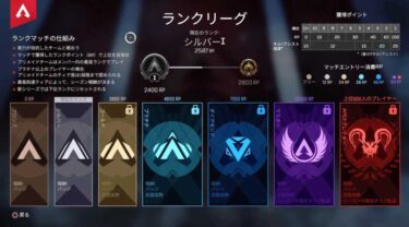 【Apex】開幕してすぐダイヤ帯いってプレマスのフルパとしかマッチングしないから・・・